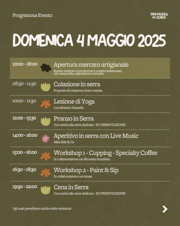 Primavera in Serra - immagine 3