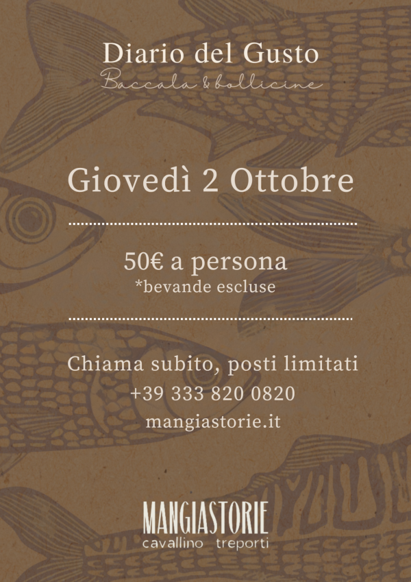 Diario del Gusto | Cap. VII: Baccalà e Bollicine - immagine 3