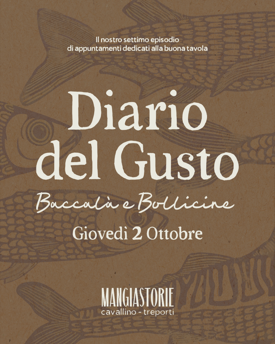 Diario del Gusto | Cap. VII: Baccalà e Bollicine