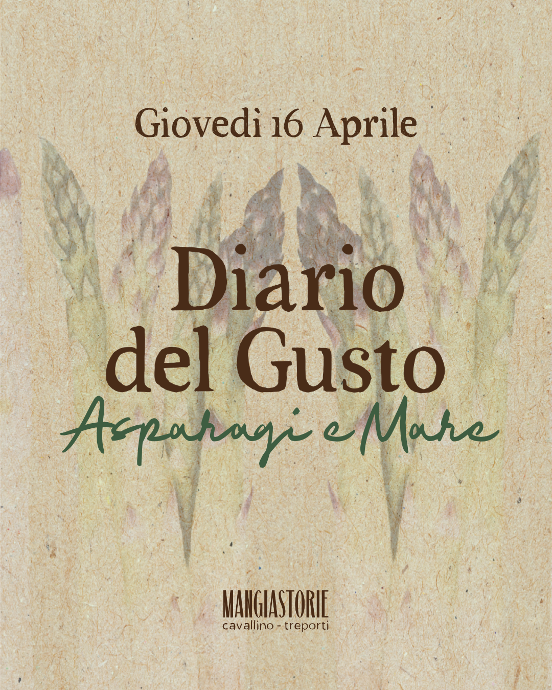 Diario del Gusto | Cap. X: Asparagi e Mare